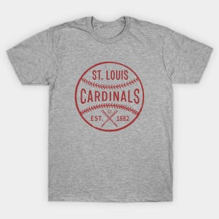 Cardinals Ball 2 by Buck Tee T-Shirt